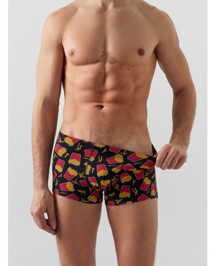 Трусы картошка на черном