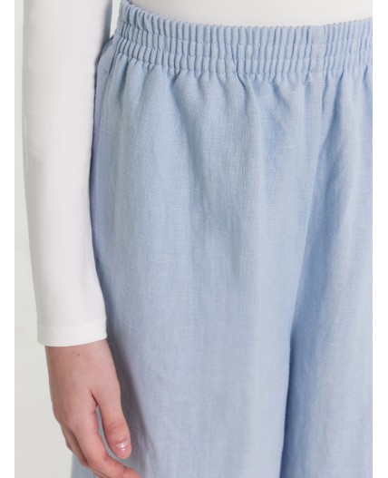 Брюки серо -голубой1