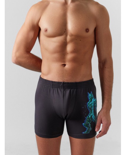 Трусы обсидиан +печать