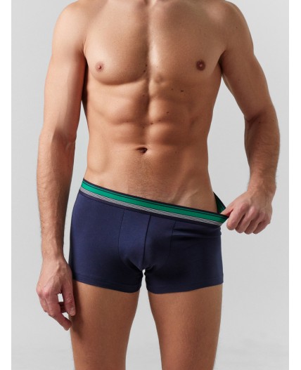 Трусы прикольные пингвины +глубокий синий