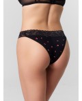 Трусы вишенки на черном