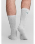 Носки св.серый меланж