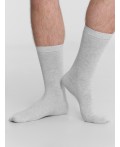 Носки св.серый меланж