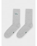 Носки св.серый меланж