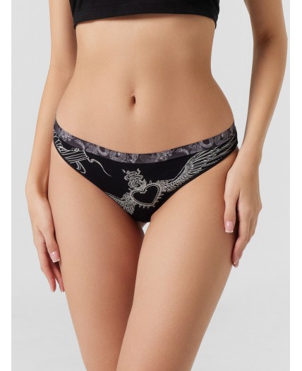 Трусы тату на черном