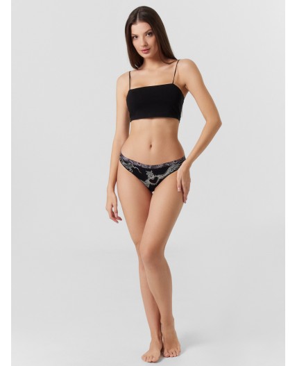 Трусы тату на черном