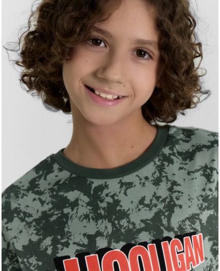 Футболка миллитари варка на зеленом