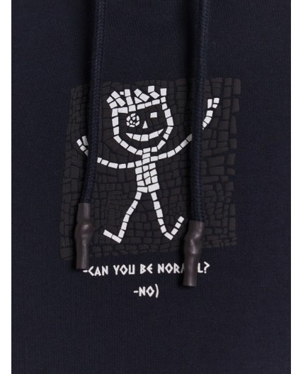 Анорак черный +печать1