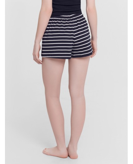 Шорты домашние белая полоска на неви