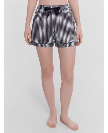 Комплект черная клетка на белом