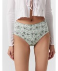 Трусы цветы на мятном