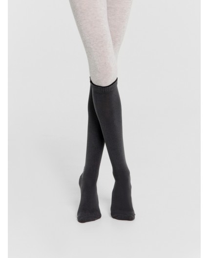 Колготки св.сер.меланж /асфальт