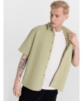 Рубашка зеленый чай