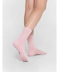 Носки розовый меланж