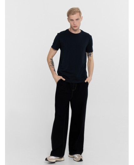 Футболка темно -синий