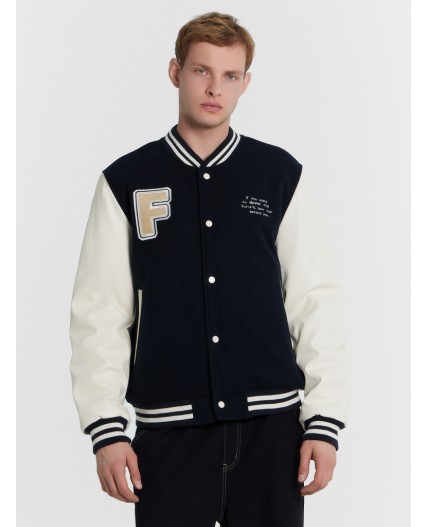 Бомбер т.синий