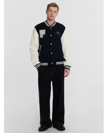 Бомбер т.синий