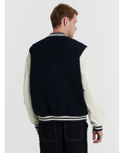 Бомбер т.синий