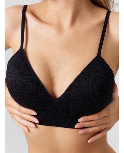 Бюстгальтер черный1