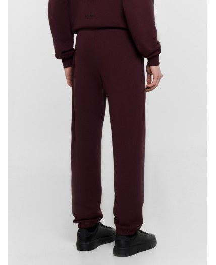 Брюки винный