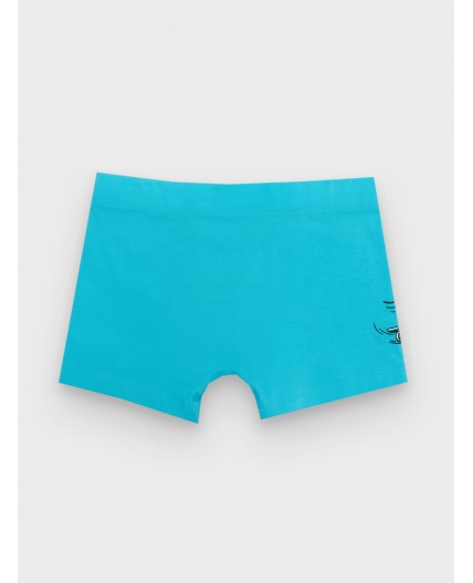 Трусы синий +печать