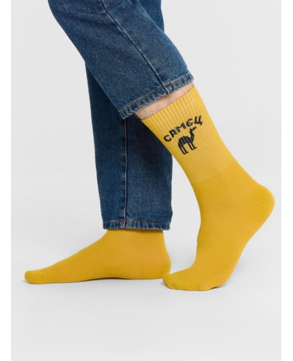 Носки горчичный