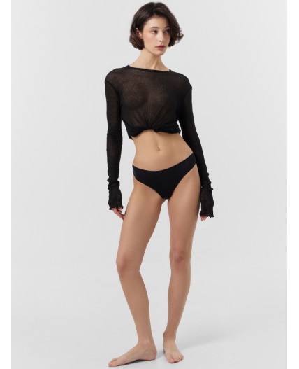 Трусы черный