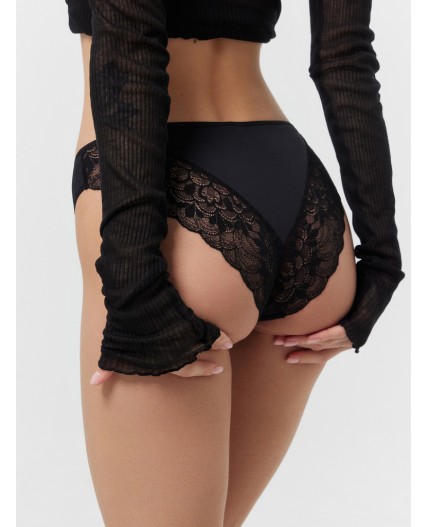 Трусы черный