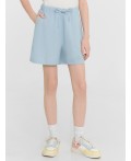 Шорты серо -голубой1