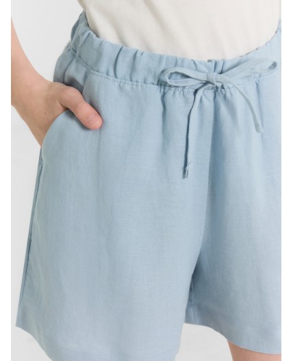 Шорты серо -голубой1