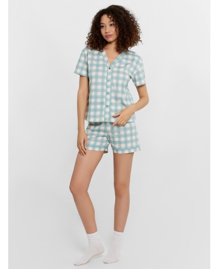 Комплект зеленая клетка