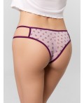 Трусы мелкие цветочки на сиреневом