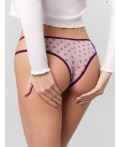 Трусы мелкие цветочки на сиреневом