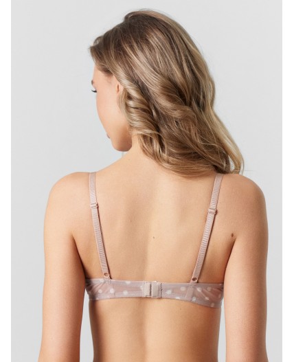 Бюстгальтер горохи на фраппе