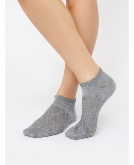 Носки серый лен