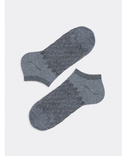 Носки серый лен