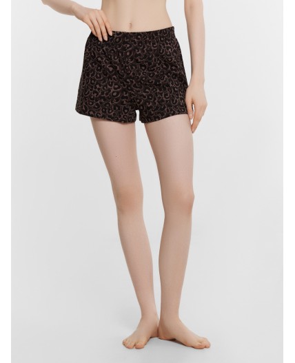 Комплект белый +шоколадный леопард