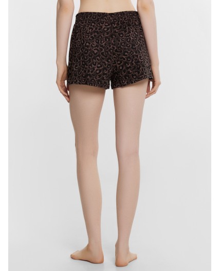 Комплект белый +шоколадный леопард