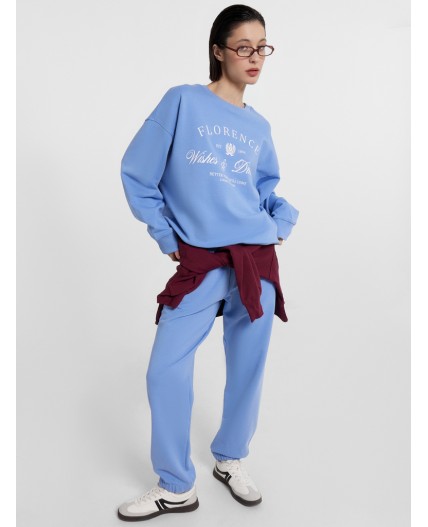 Брюки св.синий