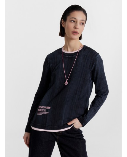 Джемпер варка на черном