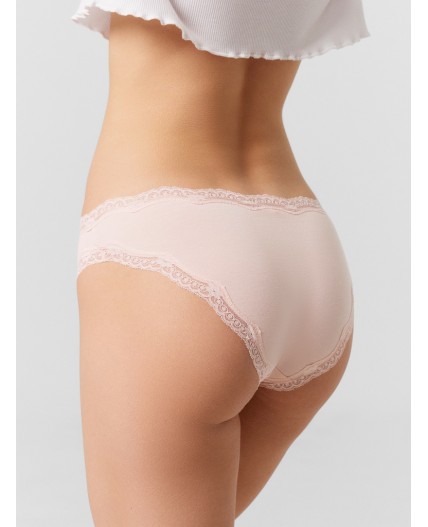 Трусы пудровый