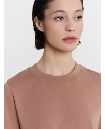 Футболка молочный шоколад