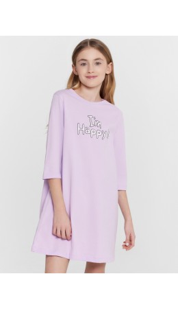 Сорочка св.лиловый +печать1