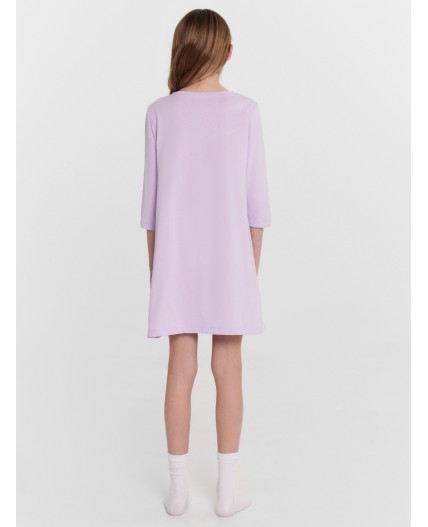 Сорочка св.лиловый +печать1