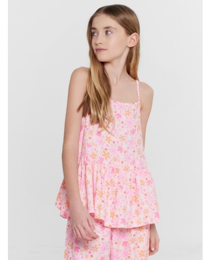 Комплект цветочки на розовом