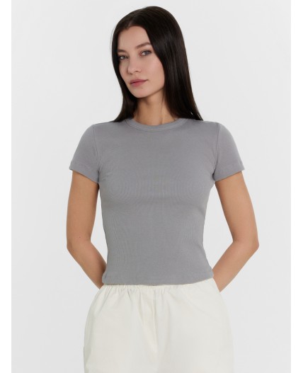 Футболка серый