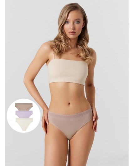 Трусы цветочная роса с лого