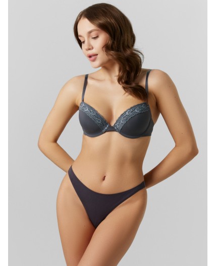 Бюстгальтер графит