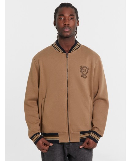 Толстовка сепия +печать