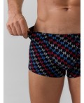 Трусы разноцветный узор на черном